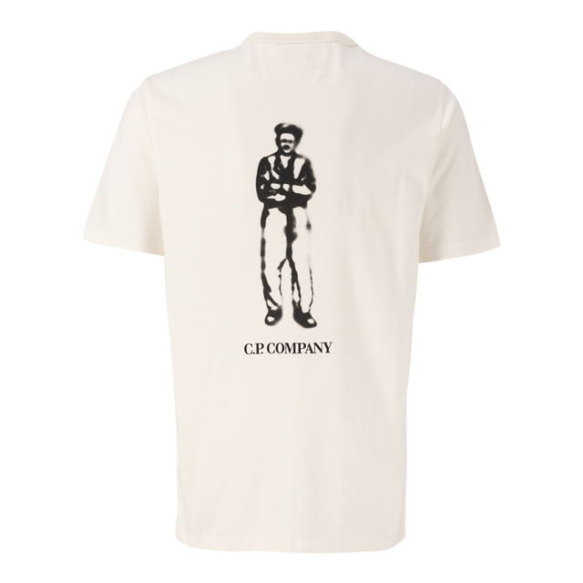 T-SHIRT CP COMPANY MERCERIZED JERSEY 30/2 TWISTED