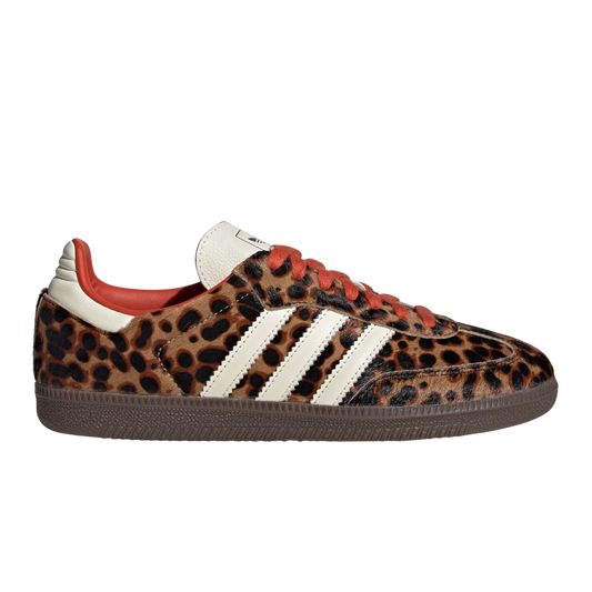 Adidas Samba OG Preloved Red Leopard (Women's)