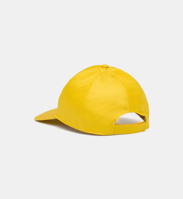 Casquette Prada en Re-Nylon - Jaune (M)
