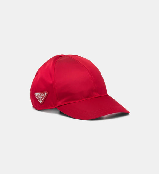 Casquette Prada en Re-Nylon - Vert (M)