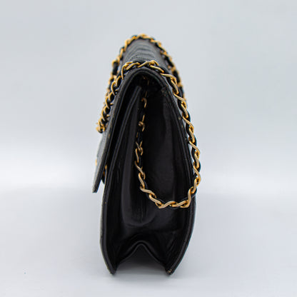 Chanel – Timeless Vintage Cuir Noir Matelassé