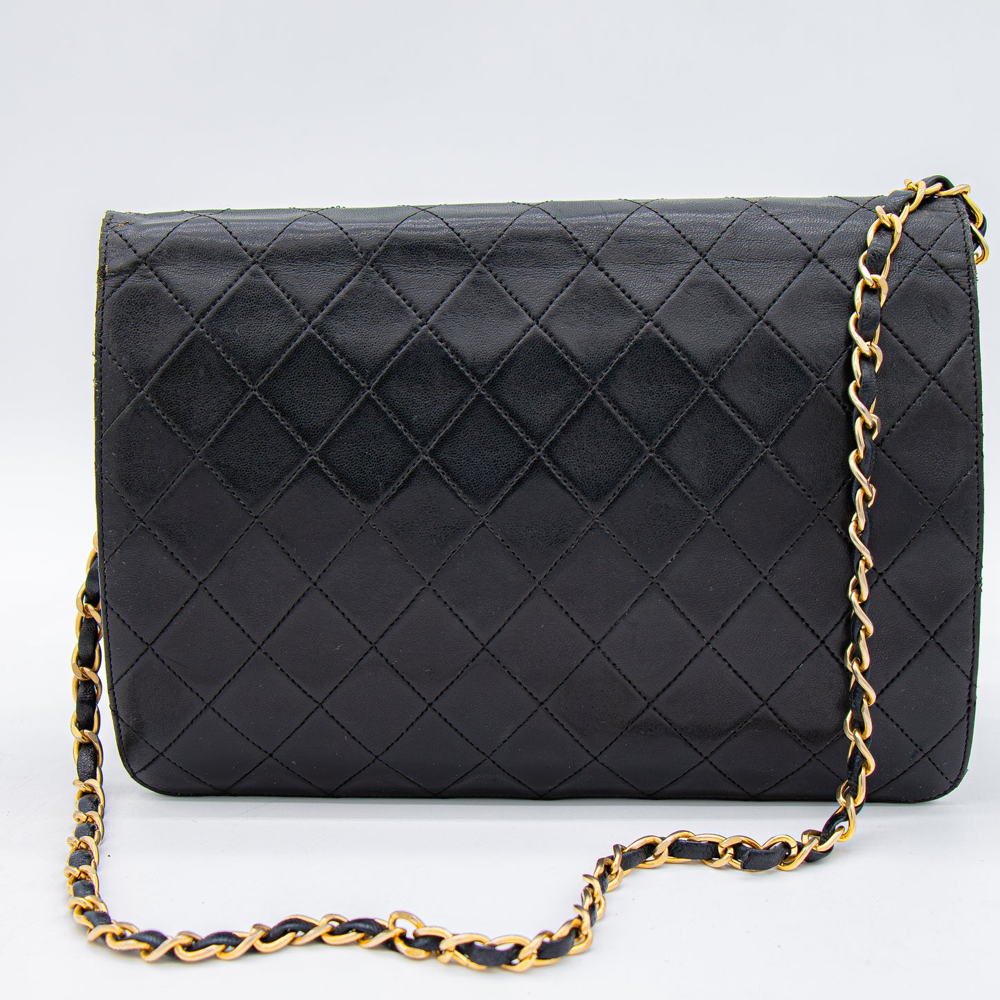 Chanel – Timeless Vintage Cuir Noir Matelassé