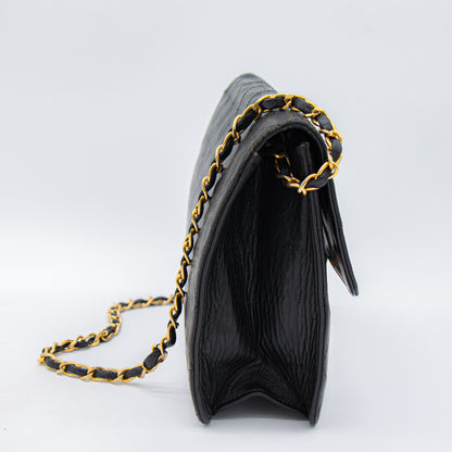 Chanel – Timeless Vintage Cuir Noir Matelassé