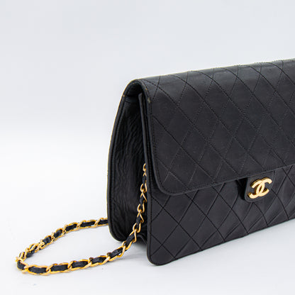 Chanel – Timeless Vintage Cuir Noir Matelassé