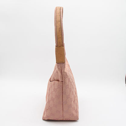 Gucci – Sac porté épaule GG Canvas Rose