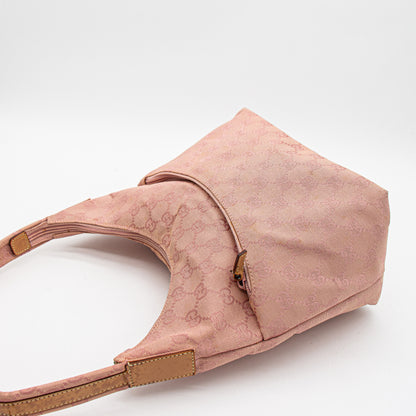 Gucci – Sac porté épaule GG Canvas Rose