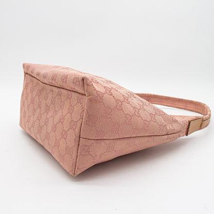 Gucci – Sac porté épaule GG Canvas Rose