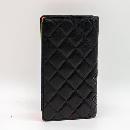 Chanel – Portefeuille long Cambon matelassé