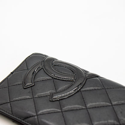 Chanel – Portefeuille long Cambon matelassé