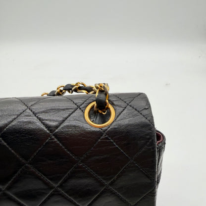 Chanel - Cuir D'agneau matelassé Single Flap 27 cm