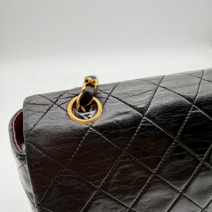 Chanel - Cuir D'agneau matelassé Single Flap 27 cm