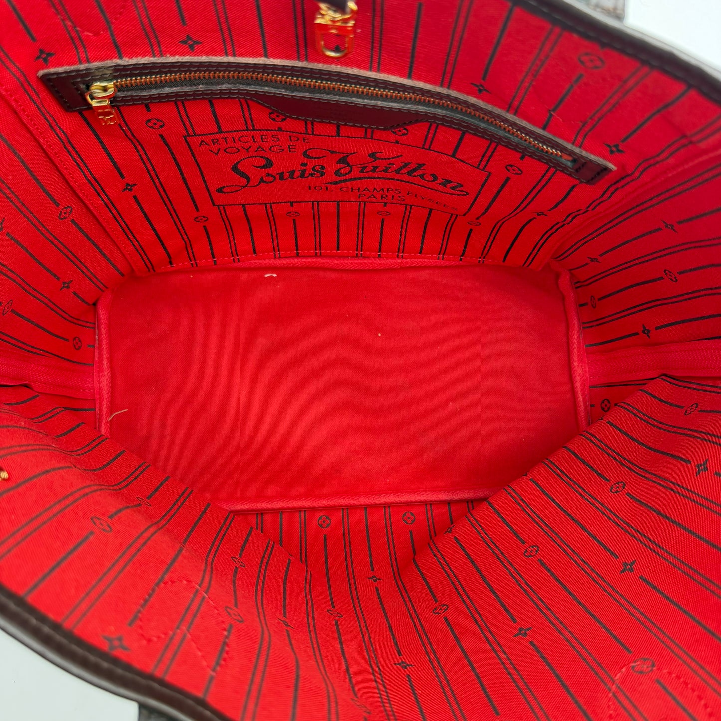 Louis Vuitton Neverfull MM – Toile Damier Ebene