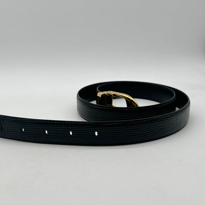 Louis Vuitton – Ceinture Timeless Épi Noir