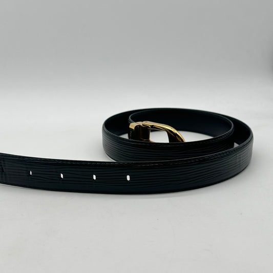 Louis Vuitton – Ceinture Timeless Épi Noir