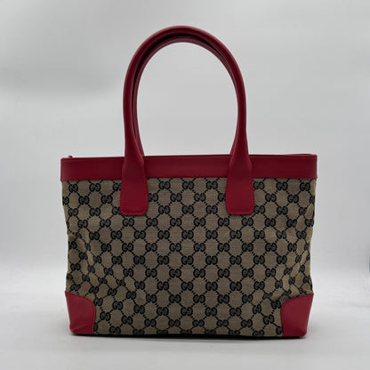 Gucci – Bolso Tote Toile GG Rojo