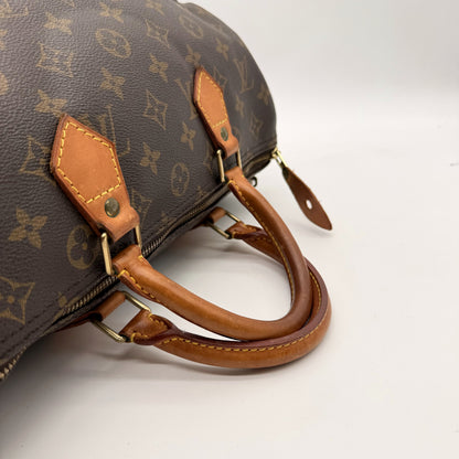 Louis Vuitton Speedy 30 Toile Monogram - anses et dessus
