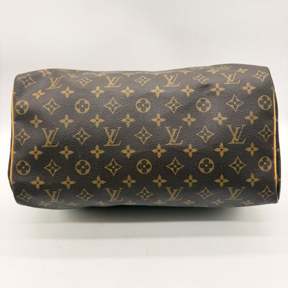 Louis Vuitton Speedy 35 Toile Monogram - vue de dessous