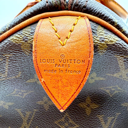 Louis Vuitton Speedy 40 - cachet Louis Vuitton Paris made in France