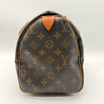 Louis Vuitton Speedy 30 toile Monogram - vue de côté