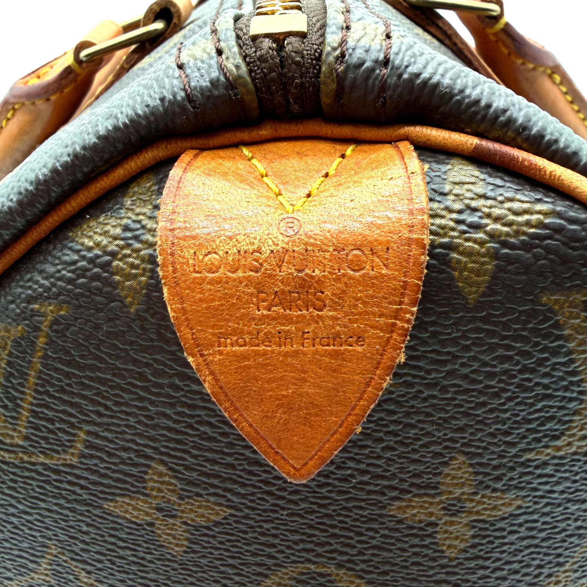 Louis Vuitton Speedy 30 - cachet Louis Vuitton Paris made in France