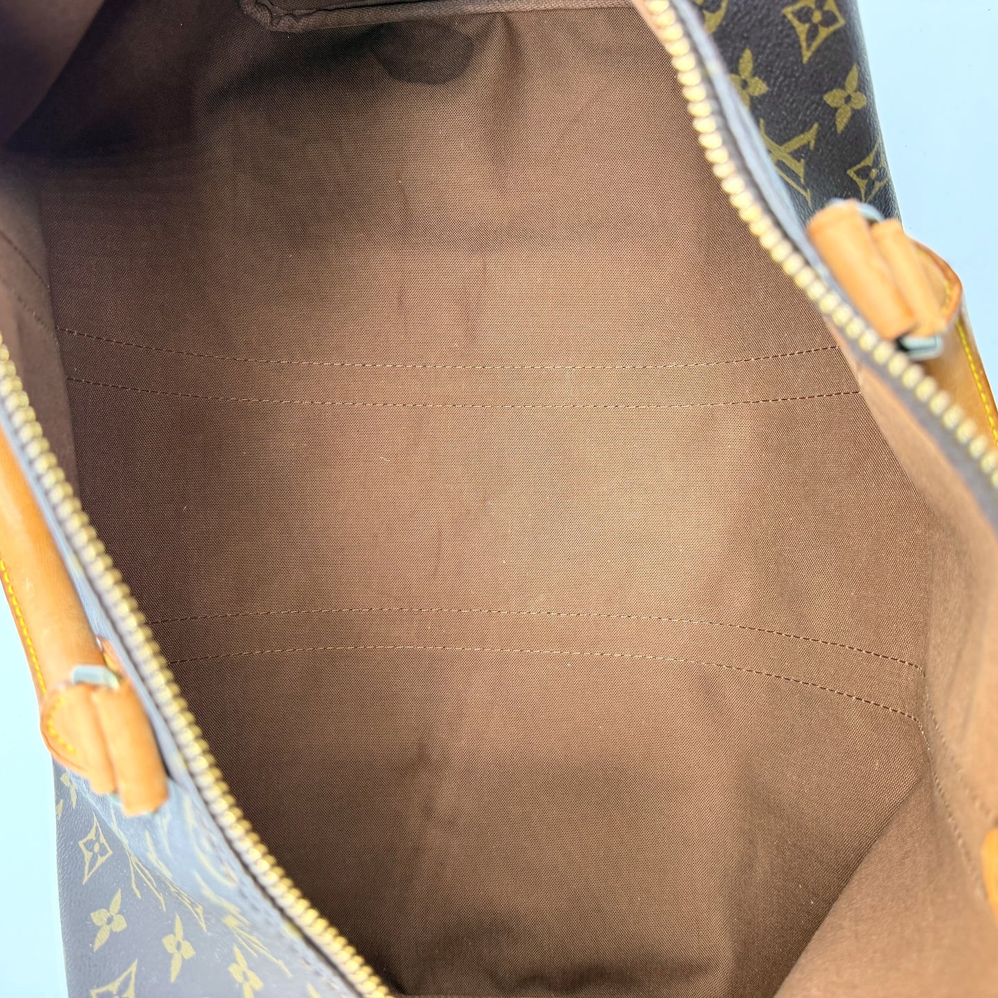 Louis Vuitton Keepall 45 Toile Monogram - intérieur toile marron