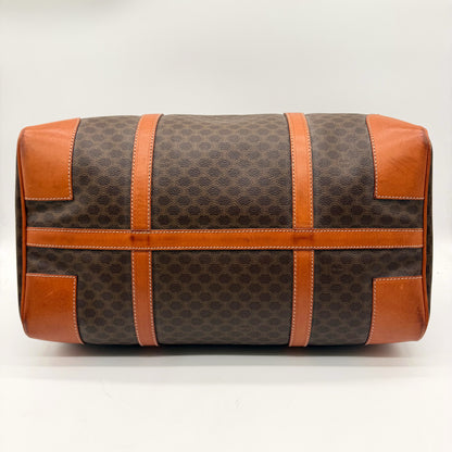 Céline Boston 40 toile Macadam - dessous du sac