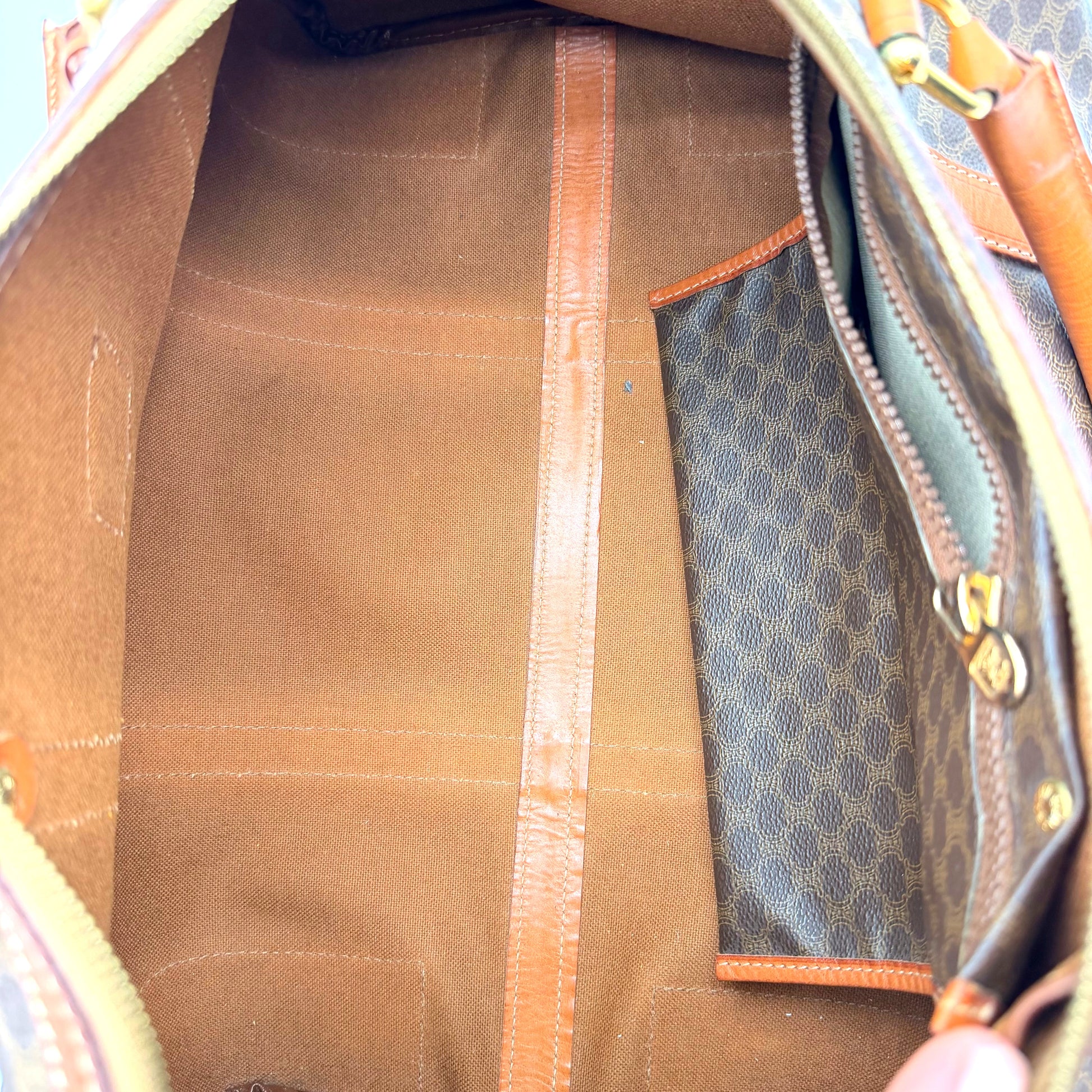 Céline Boston 40 - intérieur toile et poche Macadam