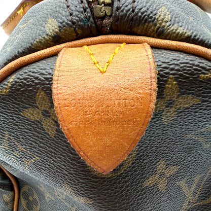 Louis Vuitton Speedy 35 Toile Monogram vintage - cachet Louis Vuitton Paris made in France