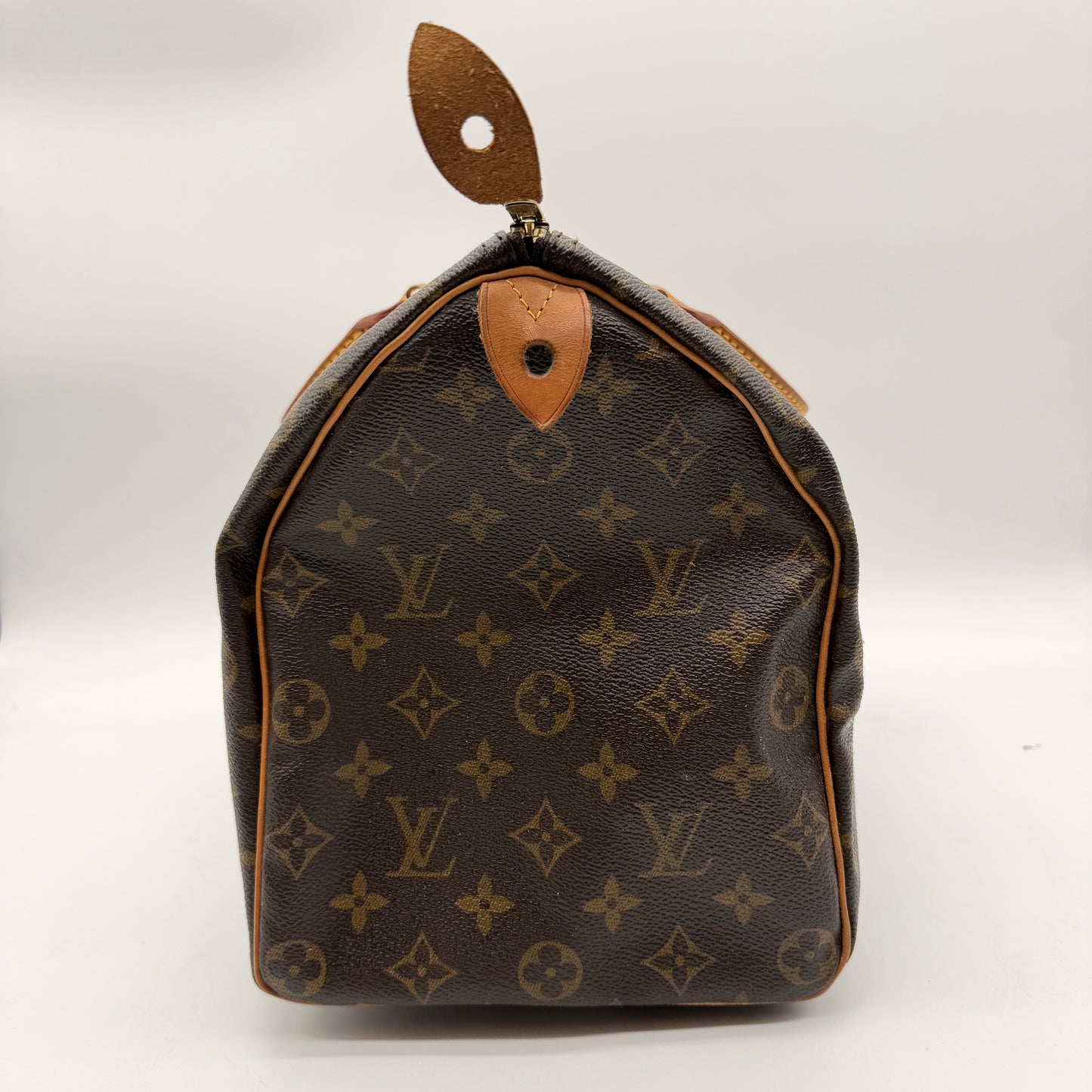 Louis Vuitton Speedy 35 Toile Monogram - profil côté opposé