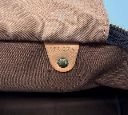 Louis Vuitton Speedy 35 - code date SP0974, fabriqué en France juillet 1994