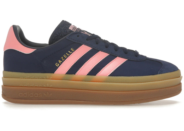 Adidas Gazelle Bold Dark Blue Pink Spark