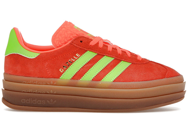 Adidas Gazelle Bold Solar Orange Solar Green