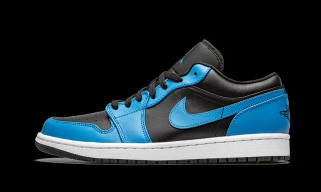 Air Jordan Air Jordan 1 Low Laser Blue Black - 553558-410 / CT1564-004
