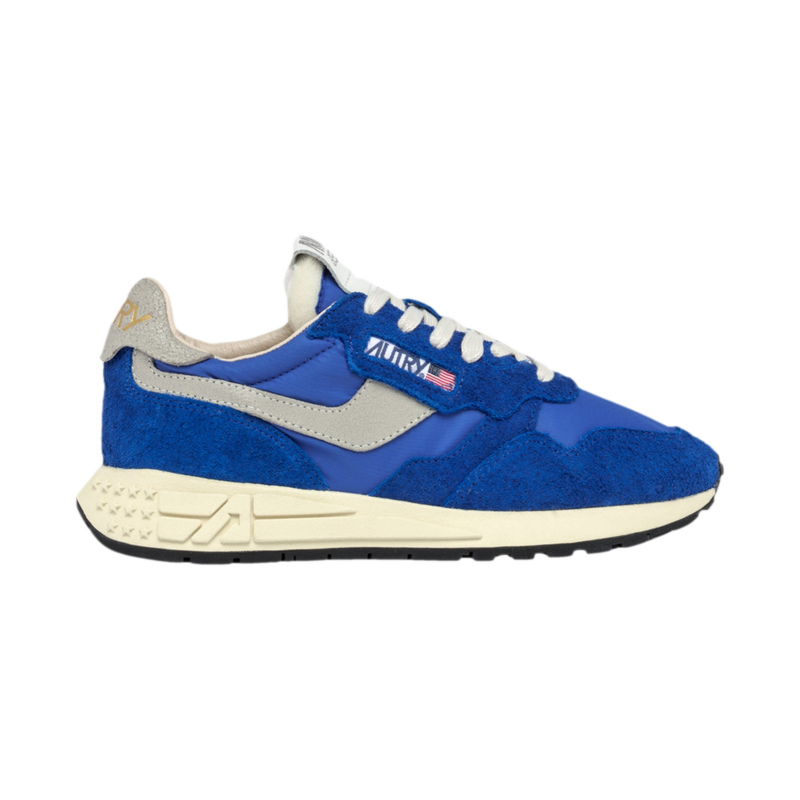 AUTRY REELWIND LOW - EN NYLON ET DAIM BLEU