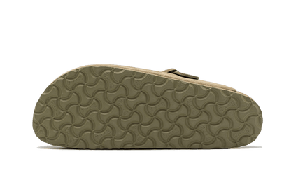 Birkenstock Boston Suede Leather Faded Khaki