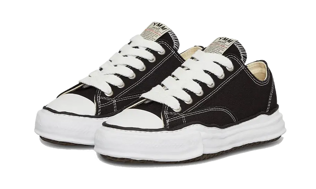 Maison Mihara Yasuhiro Peterson OG Sole Canvas Low Black