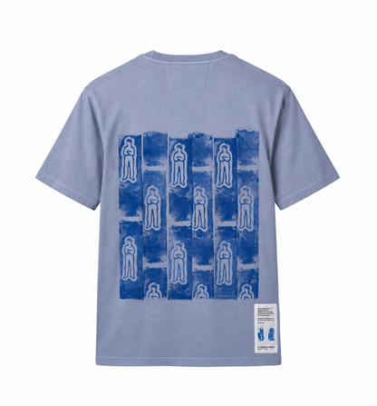 Tee Shirt C.P. Company Lavender Graphic Cotton
