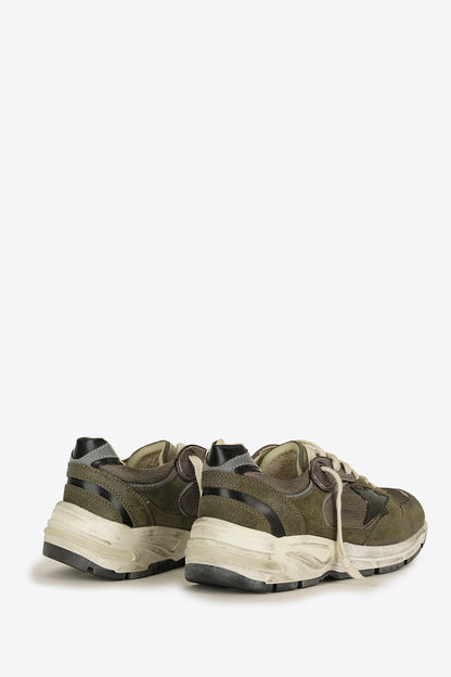 Golden Goose Running Dad kaki noir