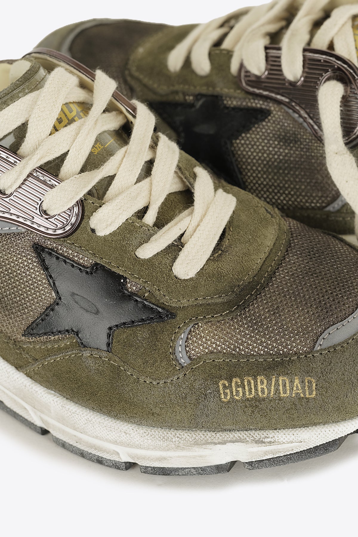 Golden Goose Running Dad kaki noir