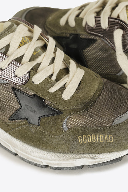 Golden Goose Running Dad kaki noir