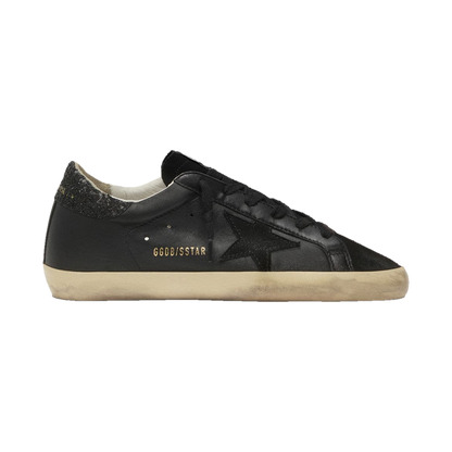 Golden Goose – Super-Star Nappa Zwart Glimmerend
