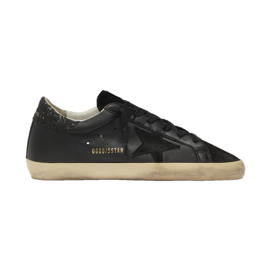 Golden Goose – Super-Star Nappa Noir Pailleté