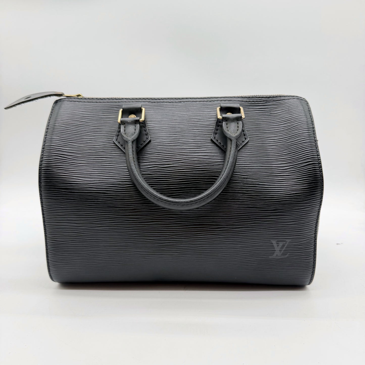 Louis Vuitton Speedy 25 cuir Epi noir - vue arriere