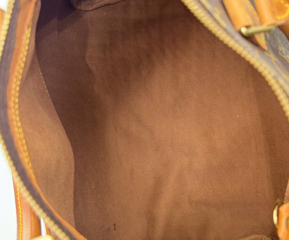 Louis Vuitton Speedy 30 toile Monogram marron - interieur doublure marron