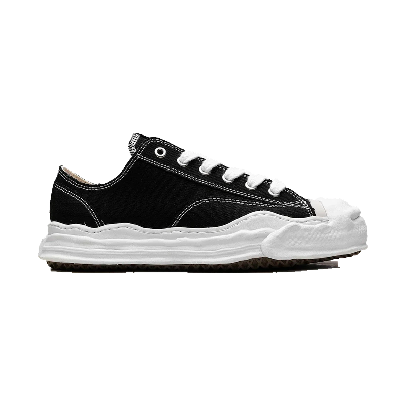 Maison Mihara Yasuhiro Hank OG Sole Canvas Low Zwart