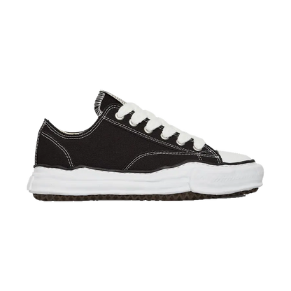 Maison Mihara Yasuhiro Peterson OG Sole Canvas Low Schwarz