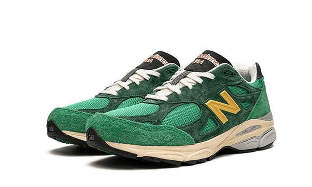 New Balance 990 V3 MiUSA Teddy Santis Green Gold