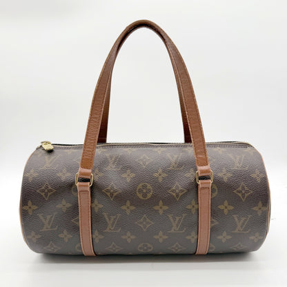 Louis Vuitton Papillon 30 Monogram - vue avant avec anses