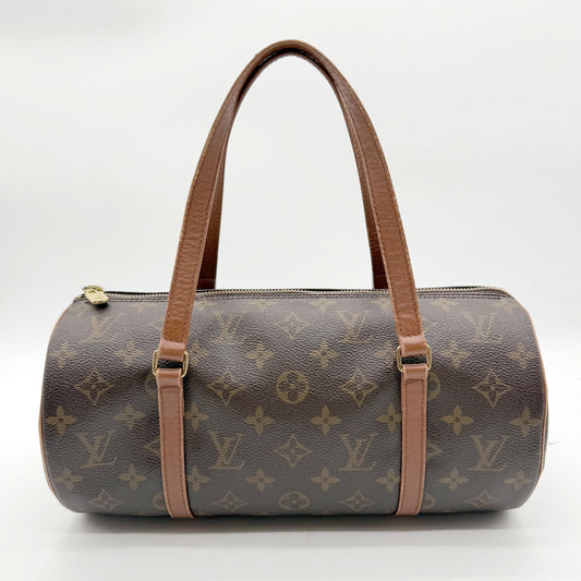 Louis Vuitton Papillon 30 Monogram - vue avant avec anses