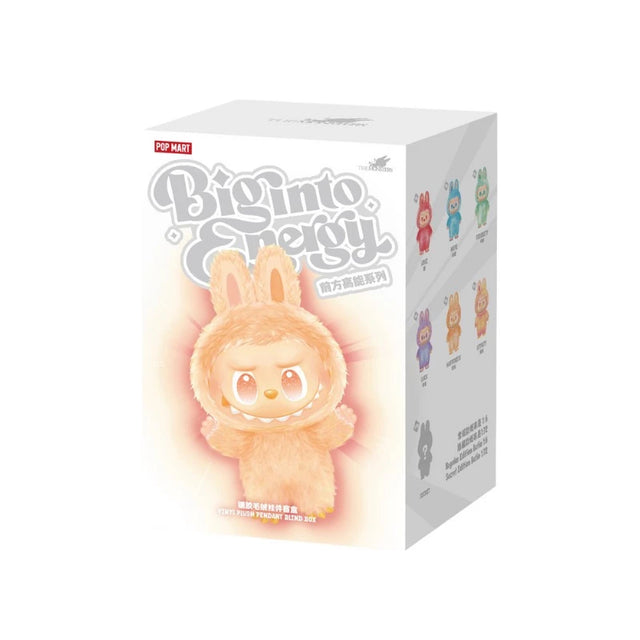 Pop Mart Labubu The Monsters Big into Energy Series Vinyl Plush Pendant Sealed Case